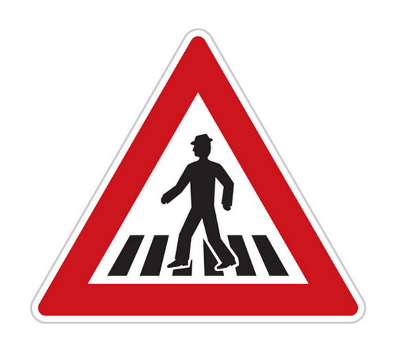 Pozor, přechod pro chodce - A11