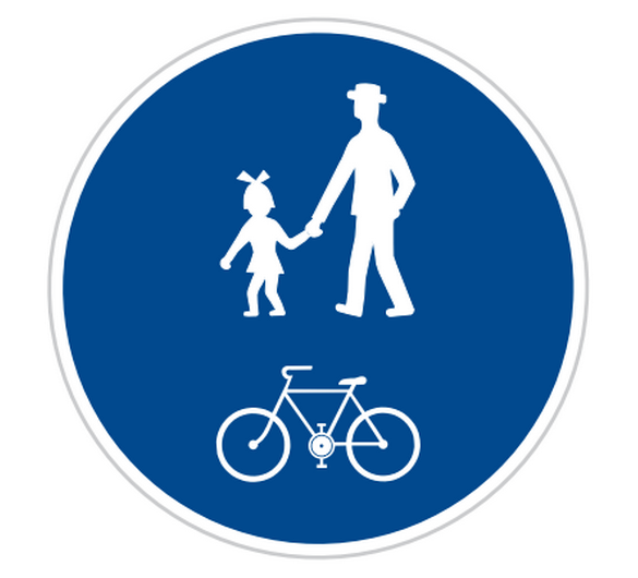 Stezka pro chodce a cyklisty - C9a