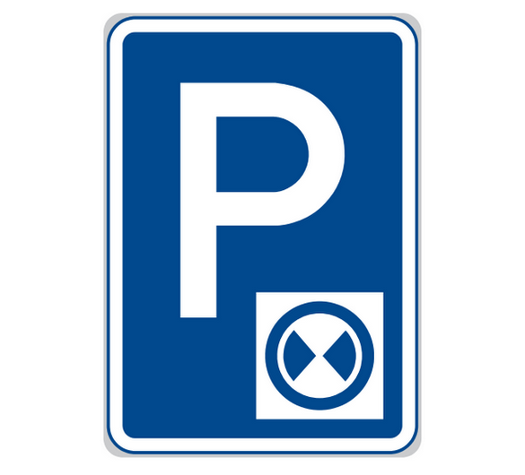 Parkoviště s parkovacím kotoučem - IP13b