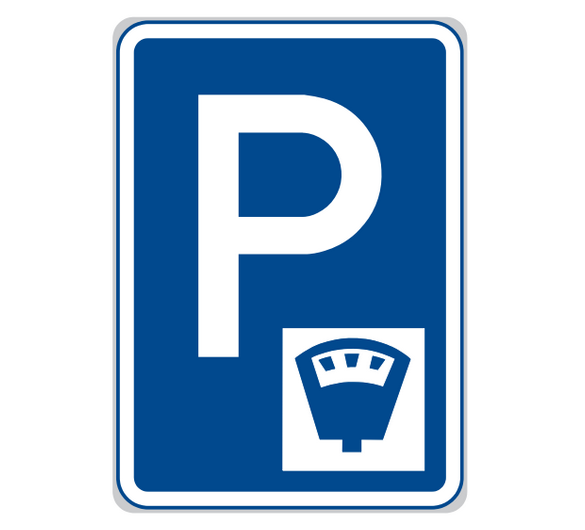 Parkoviště s parkovacím automatem - IP13c